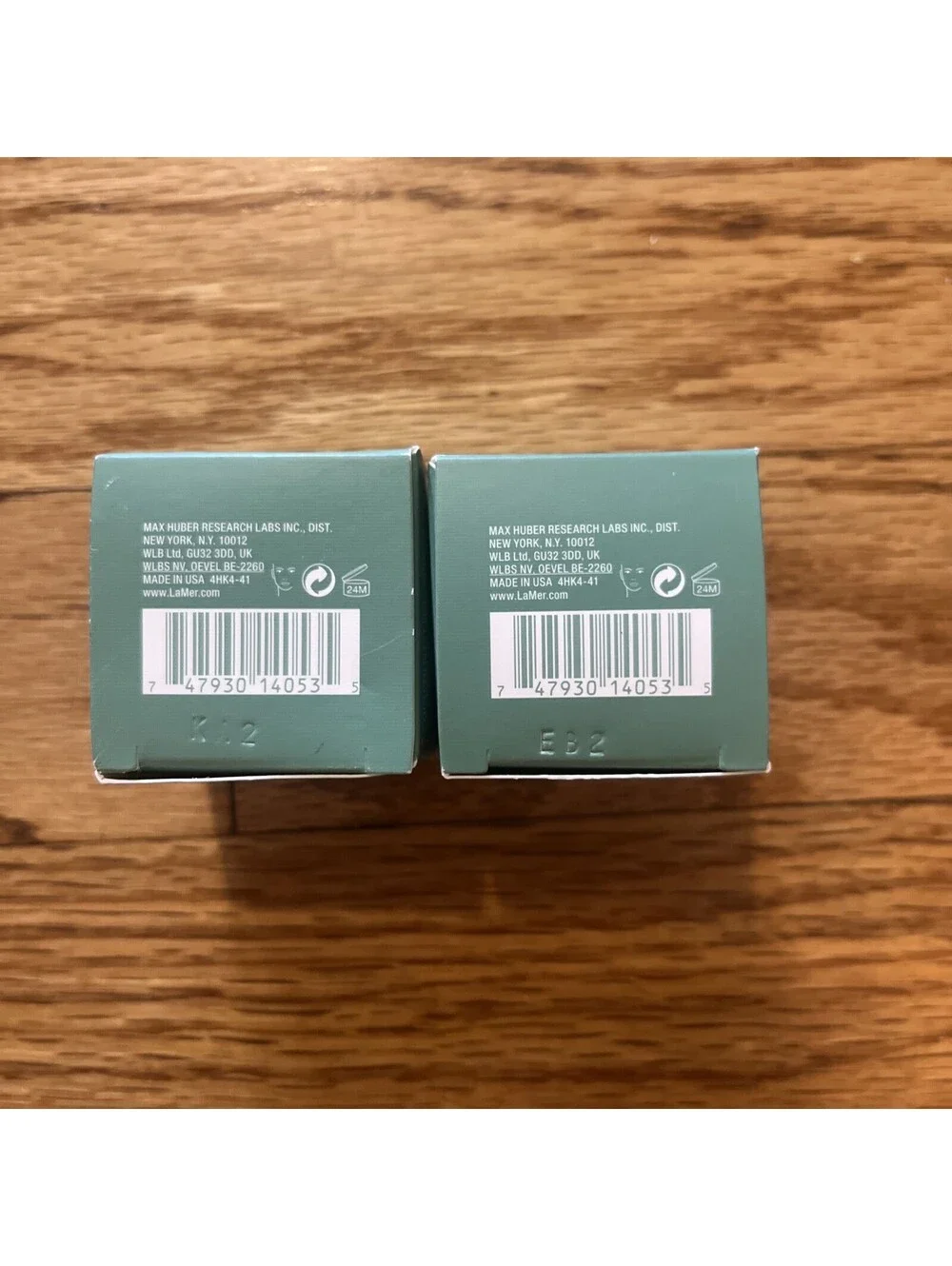 2X LA MER The Moisturizing Soft Cream .24 oz /7ml Each NIB